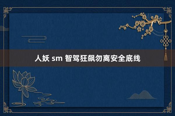 人妖 sm 智驾狂飙勿离安全底线
